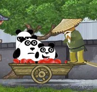 3 Pandas in Japan