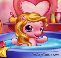 Baby Pony Bath