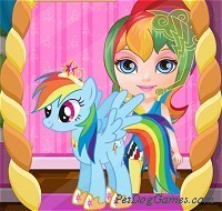 Baby Barbie Little Pony